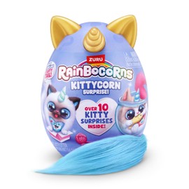 Kittycorn Surprise Series 3 (Maine) by ZURU, Plush Toy, Collectible Plush Stuffed Animal, Slime, Surprise Eggs for Girls
