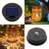 YJFWAL 1P Solar Light Replacement Top(Top Size 3.15 inch, Bottom