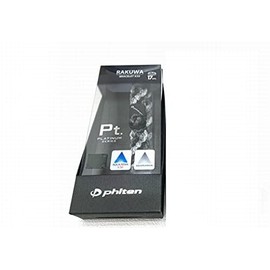 Phiten RAKUWA Breath X50+ Aqua Platinum Black x Gray 17cm