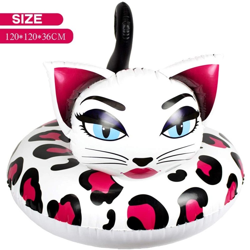 Poolmaster 48 Inch Kitty Pool Float Durable Vinyl Cat Inner