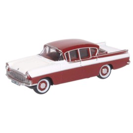Oxford Diecast 76CRE009 Vauxhall Cresta Venetian Red/Polar White