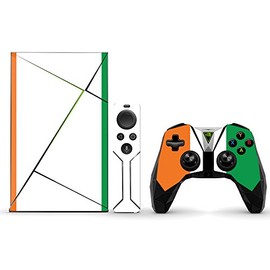MightySkins Skin Compatible with NVIDIA Shield TV (2017) wrap Cover Sticker Skins Irish Flag