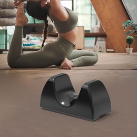 Milageto Lumbar Massage Device,Waist Massager,Convenient Sturdy Versatile Portable Exercise Equipment,Back Stretcher for Travel Office