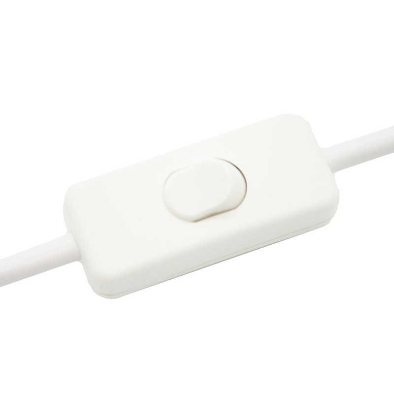 Cable White 3 m 3G 0.75 mm² with Cord Intermediate