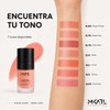 Rubor Líquido Profesional Coral Makeup Atelier Tono Vibrante Luminoso, Efecto