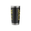 Weekend Camping Warrior Tent Minimalistic Stainless Steel Insulated Tumbler