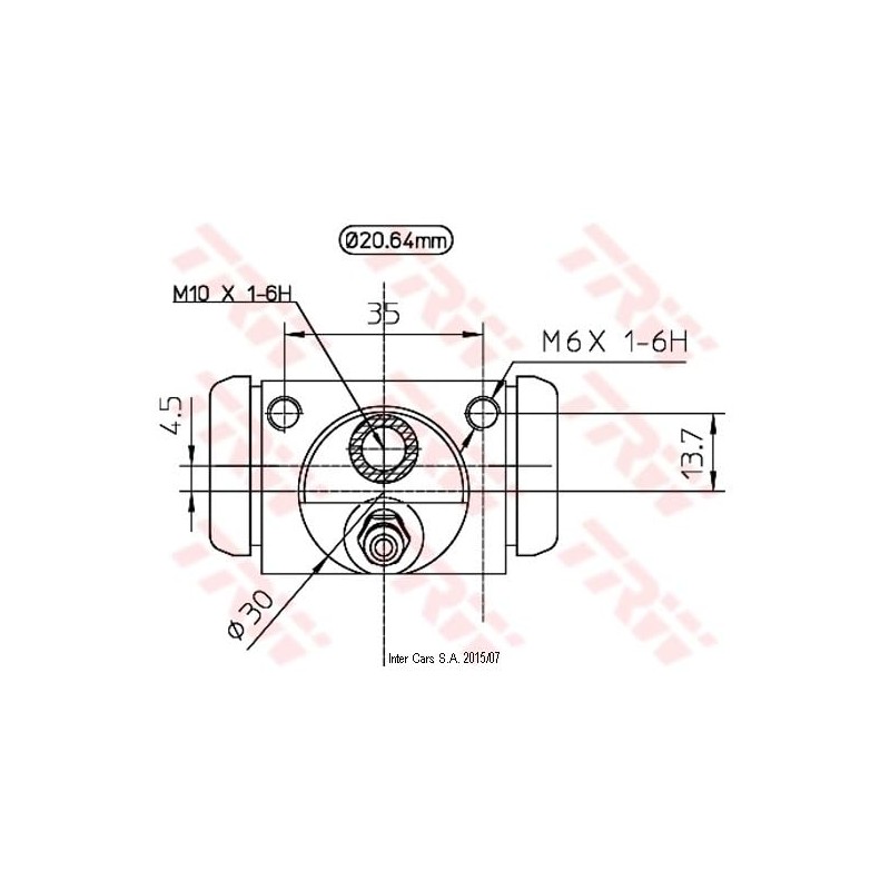 TRW BWF321 Wheel Brake Cylinder
