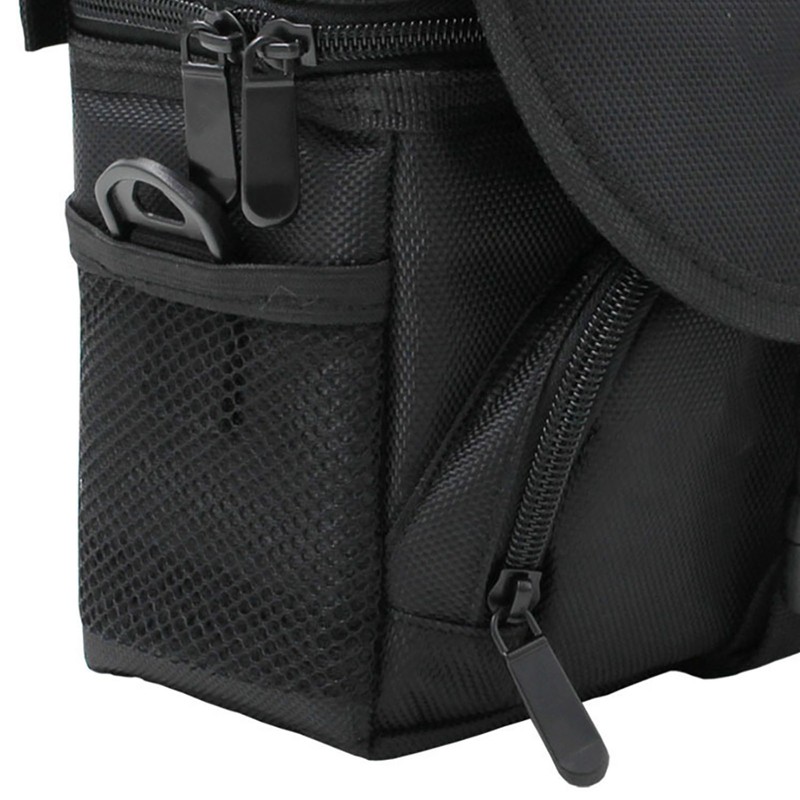 Black Camera Bag Oxford Cloth 18x11x16cm Camera Case Shoulde Handheld