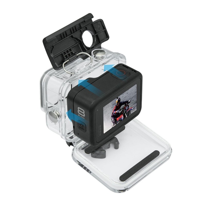 Suptig Waterproof Case Protective Housing Compatible For GoPro Hero 8