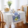 QINJIEJIE Capri Lemon Table Runners Italy Kitchen Dining Party Decorations