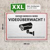 HAGEFOL® Video Surveillance Sign (30 x 20 cm - Large)