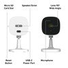 Swann EVO 2K Indoor Wi-Fi Security Camera, Two-Way Audio, True