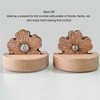 Thread Snip Cutters, Tabletop Blade Saver Thread Cutter Wooden Rotary
