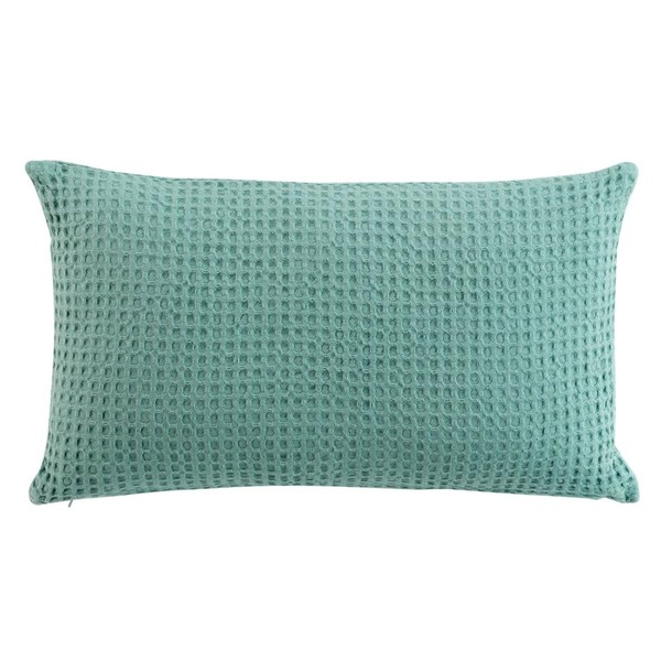 Macosa U1610078 Decorative Cushion 30 x 50 cm Turquoise Zip