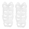 BIUDECO 10pcs Women Party Mask Blank Hand Painted Paper Masks