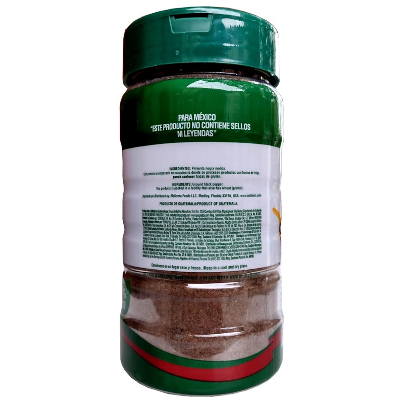 Pimienta Negra Molida - 160 g