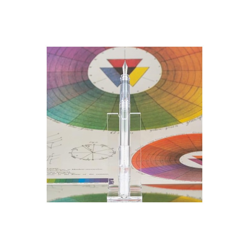 PILOT Kakuno Fountain Pen, Clear Barrel, Extra Fine Nib (10816)