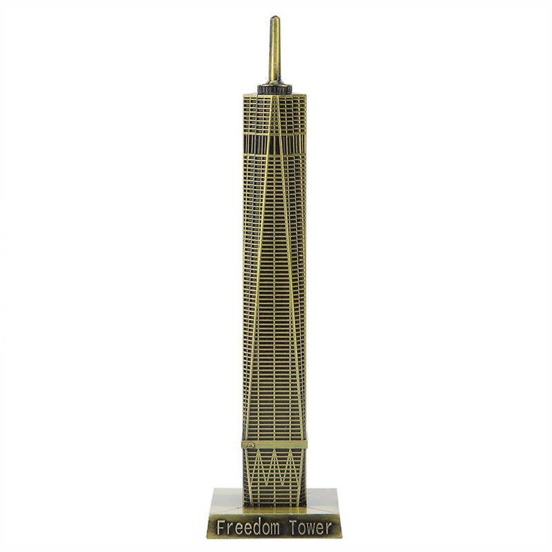 Novelty Metal New York Freedom Tower Model Home Office Decor
