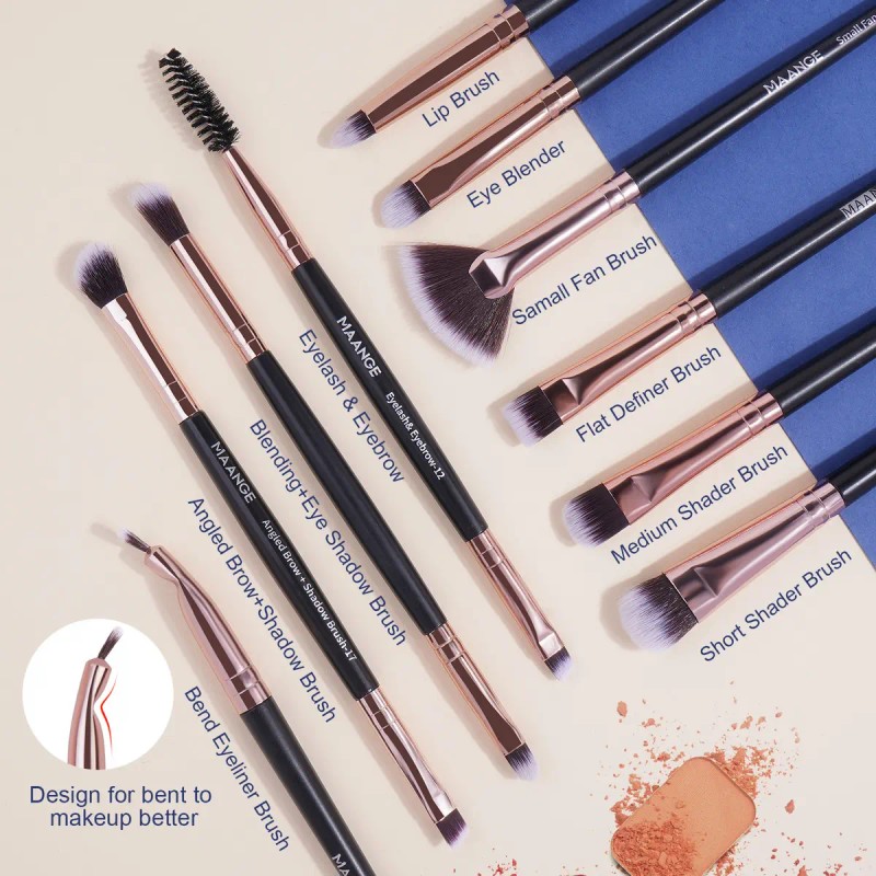 20 Piezas Brochas De Maquillaje Profesional Brochas Maquillaje Maange Set
