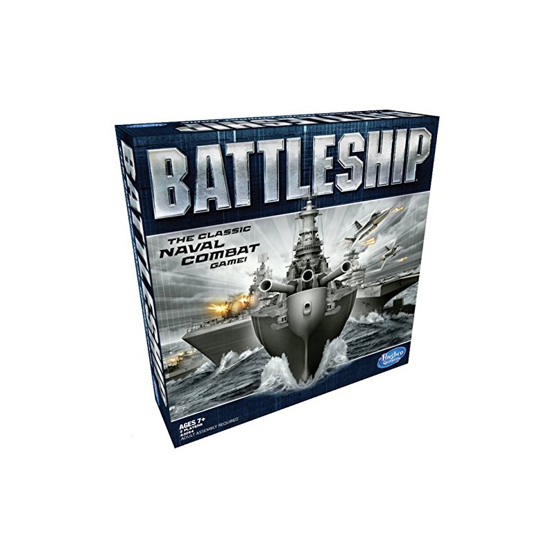 BATTLESHIP Hasbro Gaming: Battleship Classic Board Game Strategy Game Ages