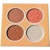 Paleta de rubores e iluminadores Cuarteto de Blushes Mely by