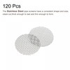 sourcing map Pipe Screen Stainless Steel Screens, 3/8 Inch (9.5mm)