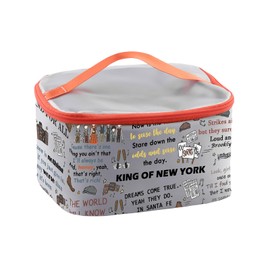 JYTAPP Newsies Musical Tote Bag Broadway Musical Tote Broadway Lover Gift Bag Newsies Broadway Merchandise Musical Lover Gift (cosmetic organizer bag)