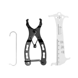 1 Piece 3-In-1 Chain Ruler And Mini Metal Buckle Pliers, Multi-Functional Repair Tools, Bicycle Repair Accessories, Manual Disassembly And Assembly Tools.