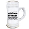 Art by Chelsydale Gifts for Holter Scanning Technician Beer Stein