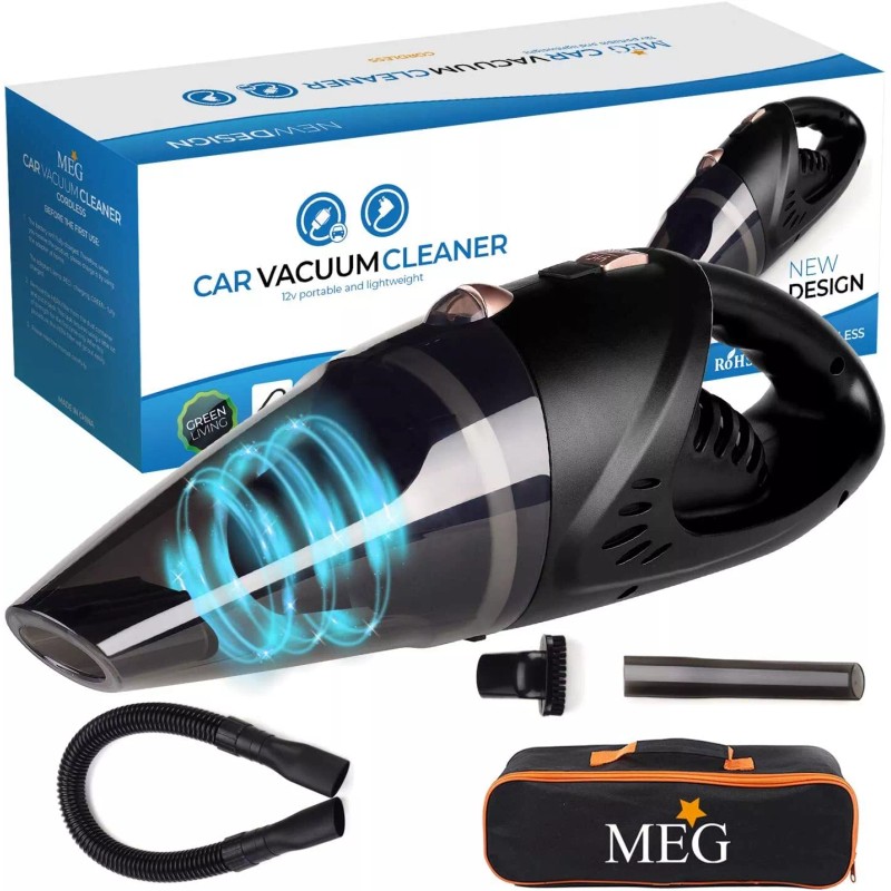 MEG Car MEG Handheld Vacuum Cleaner Cordless, Rechargeable,1