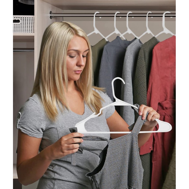 Sharpty Sharpty - Plastic Hangers - Adult Clothes Hangers -