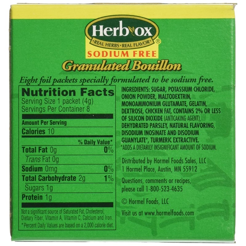 Herb-Ox Low Sodium Chicken Pockets, 1.2 Oz