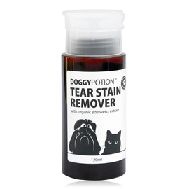 DOGGY POTION Tearburn Care Lotion, For Dogs and Cats, Unscented, 100% Natural Ingredients, Tearburn Remover