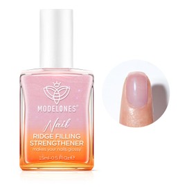 Modelones Nail Hardener Extra Strong 8-in-1, Nail Care Products, Nail Hardener for Brittle Nails, Groove Filler, Nail Repair, Nail Growth Formulas, Nail Strengthener, Nail Hardener, Nail Oil, Base