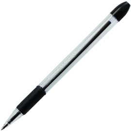 Pentel RSVP Ballpoint Pen, 0.7mm Fine Point, Black Ink, Box of 12 - BK90-A
