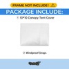 10×10 Canopy Replacement Top, Pop Up Canopy Replacement Tent Cover