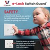 Switch Guard with Slider & Easy ON/OFF Push Button Activation