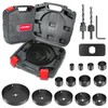 Hole Saw Set HYCHIKA 19 Pcs Hole Saw Kit with