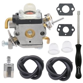 Amazeful 122C Carburetor Tune Up Kits for Husqvarna 122C 122LD 122LDX 122LK Edger Gas String Line Trimmer Replaces 581734301 574386701