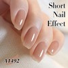Double Rhythm Translucent Gel Polish Sheer Neutral Natural Light Milky