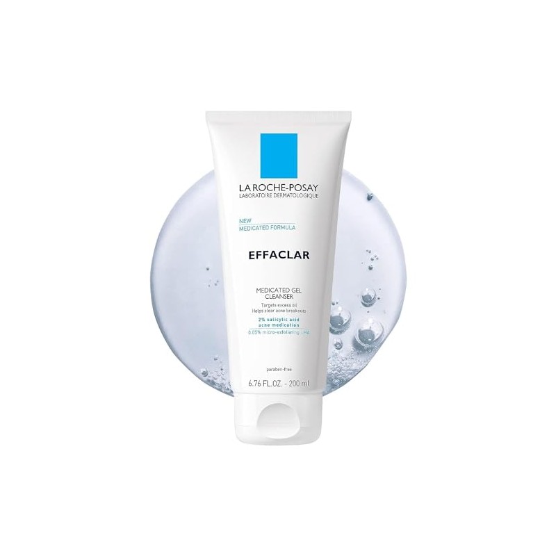 Limpiador en gel medicado Effaclar La Roche-Posay, 200 ml