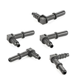 LST 5x Gegenstück Schnellverschluss Kraftstoffleitung L-Stück 7,89 x 6 mm