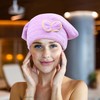 Toalla para el Cabello súper Absorbente Capa de Secado para