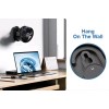 Sweetfull Portable Clip-on Fan 4000mAh Rechargeable LED Display 4 Speeds