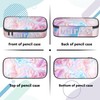 ERRKEWEND Marble Graphic Pencil Case Bag for Kid, Durable Soft