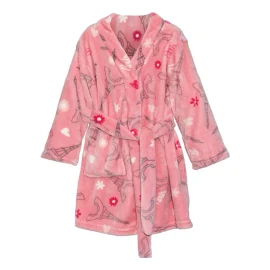 Tesso Bata De Descanso Supersoft Para Niña Paris Suave Y Calida