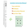 Ezyaid PD Ruler with Instruction Manual - Pupillary Distance Ruler