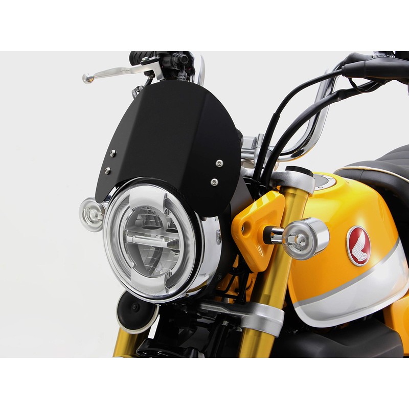 Hurricane HA6120 Front Visor, Black, Compatible: Monkey 125