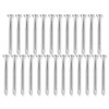 Cauldham Chrome Wood Screws #9 x 2-1/4 Inch for Door
