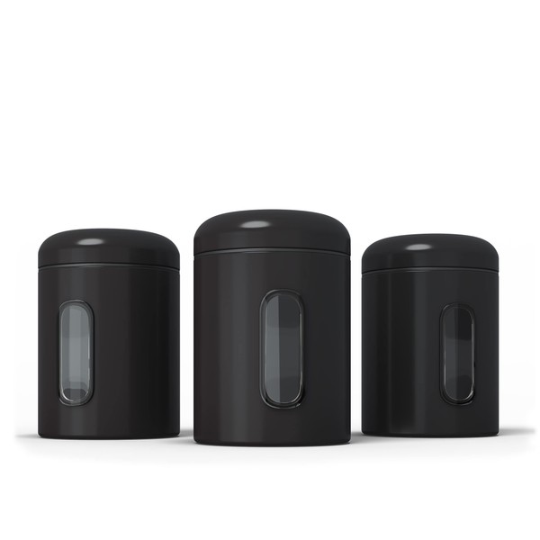 stardis Storage Jars Set of 3 0.9 L with Lid